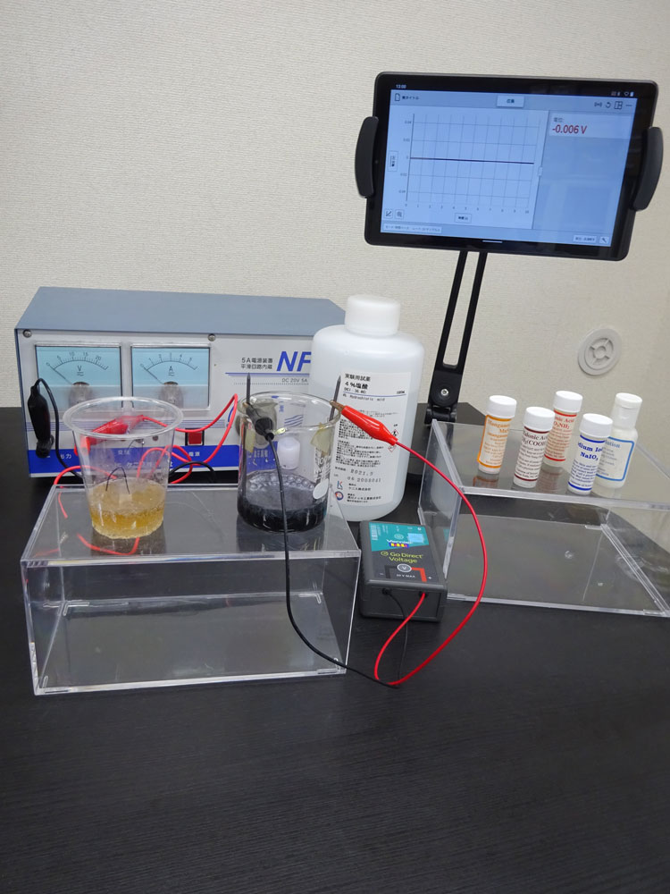 振動反応・時計反応の実験